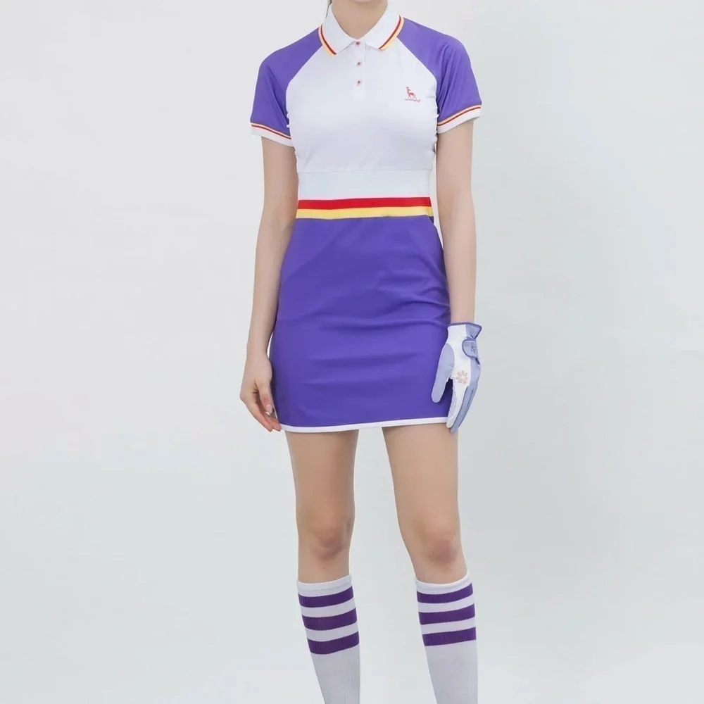 svg golf | Dresses | Nwt Svg Golf Rainbow Waist Control Dress | Poshmark